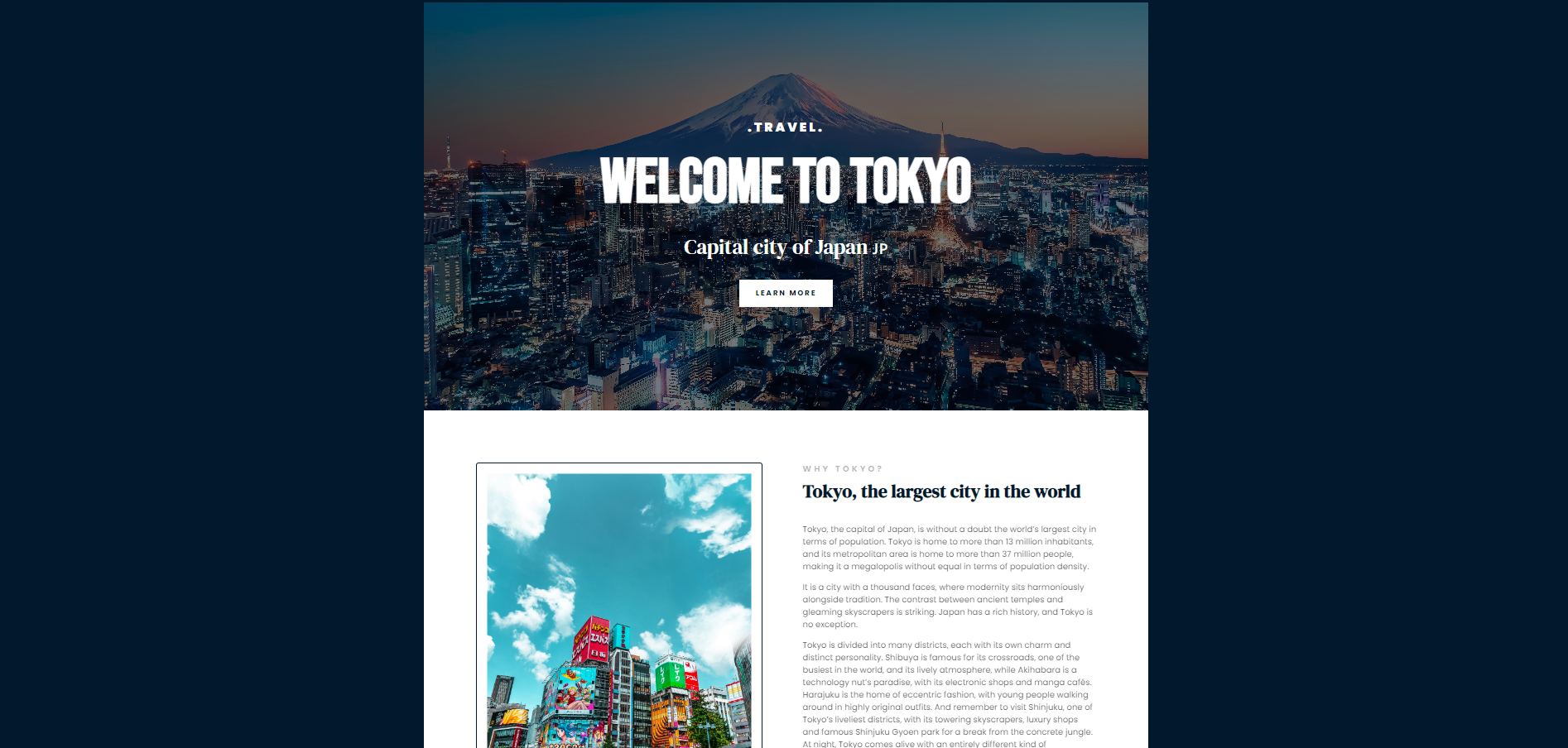  Tokyo Project Preview