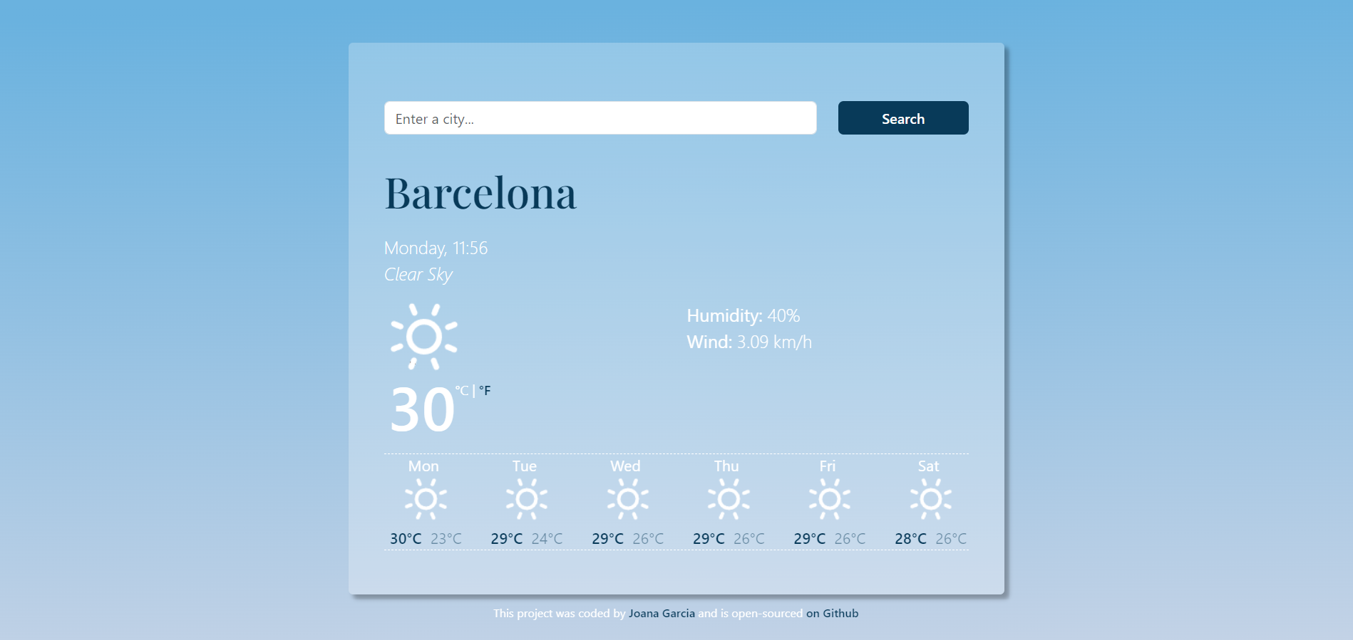 Weather App React